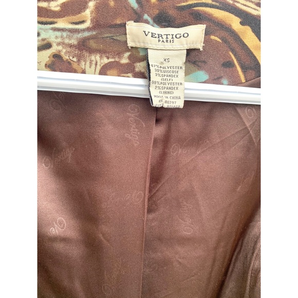 Vertigo Paris Trench Coat XS - Picture 3 of 5